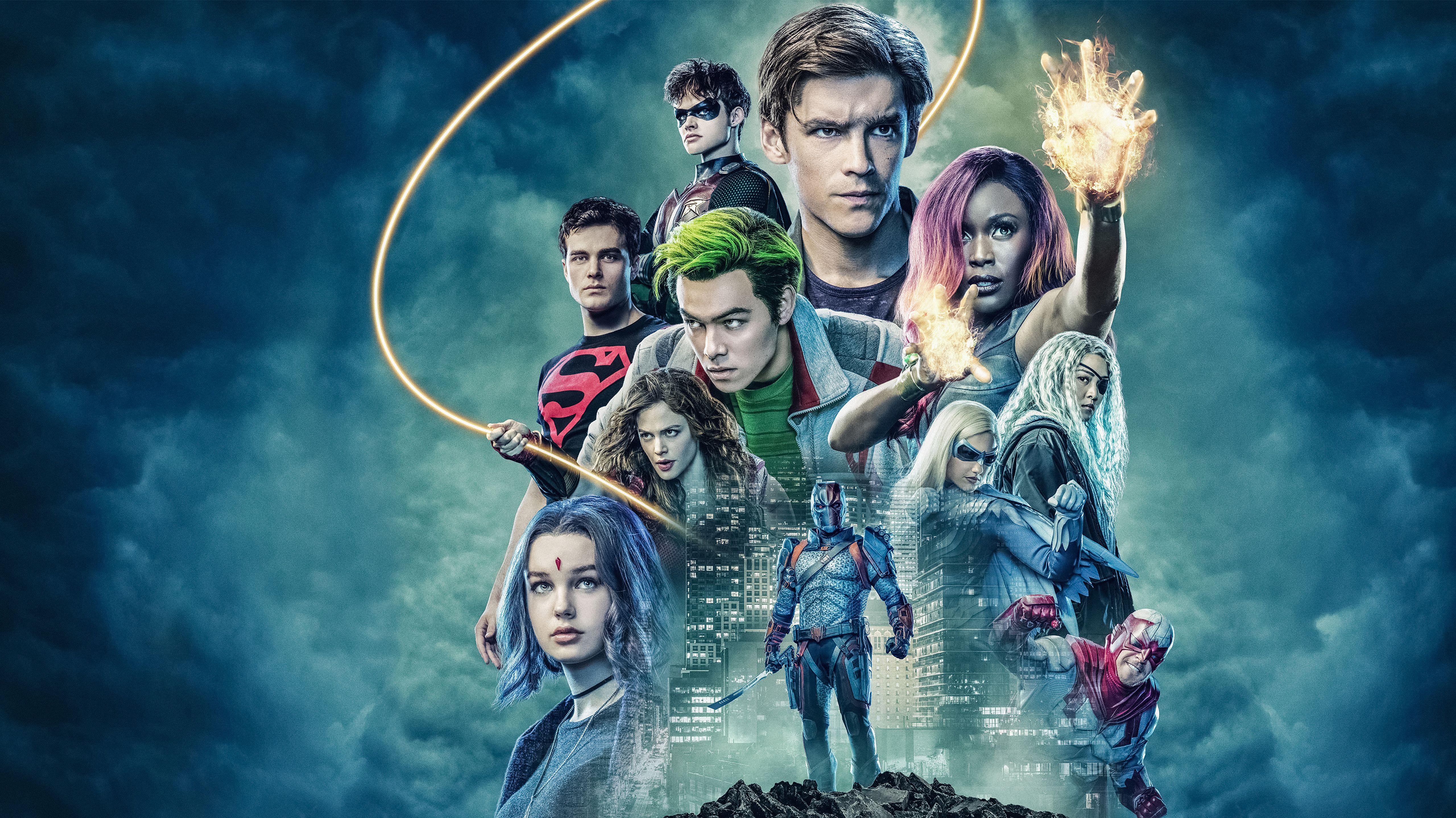 5120x2880 Titans Season 2 Wallpaper, HD TV Series 4K Wallpaper, Image
