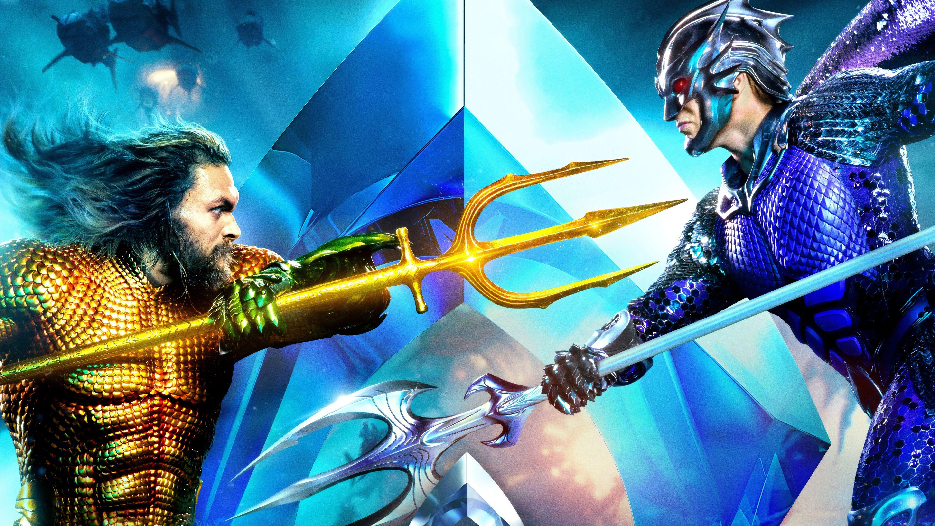 3840x2160 Wallpaper 4k Aquaman And Ocean Master International Poster 4k 2018