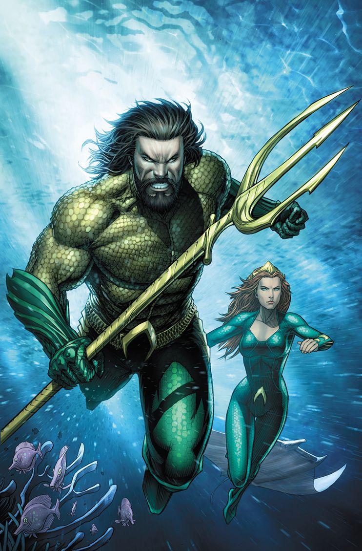 742x1128 These AQUAMAN Movie Themed Comic Book Variant Covers Are