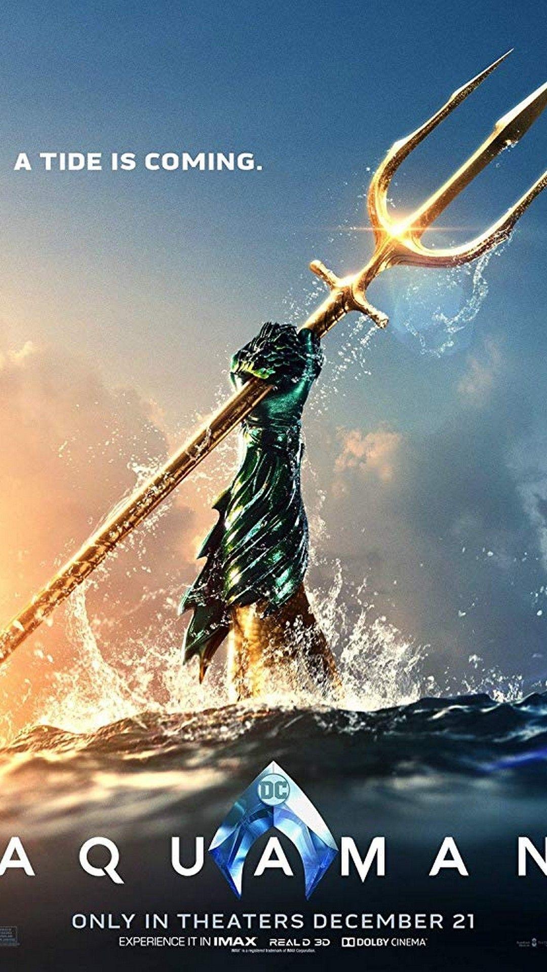 1080x1920 Aquaman iPhone 8 Wallpaper Movie Poster Wallpaper HD