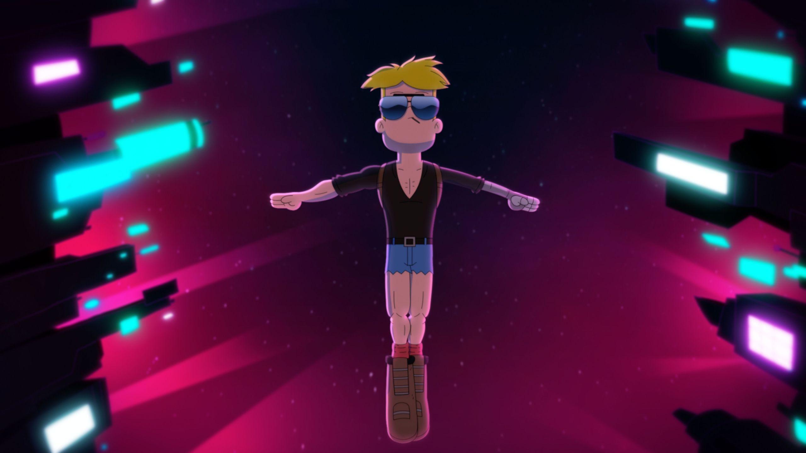 2560x1440 Gary Goodspeed Final Space 1440P Resolution Wallpaper