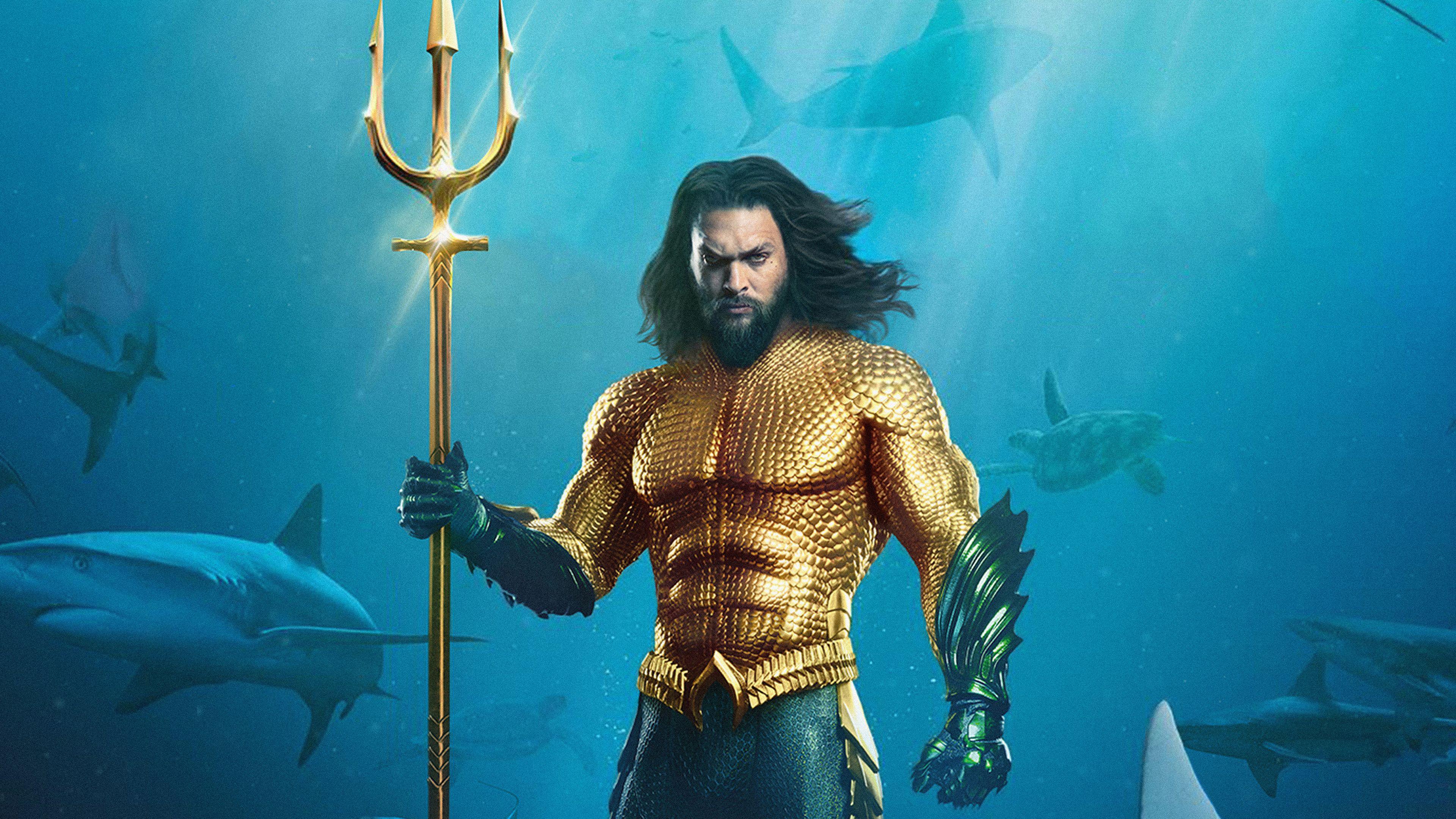 3840x2160 Aquaman Movie Wallpaper