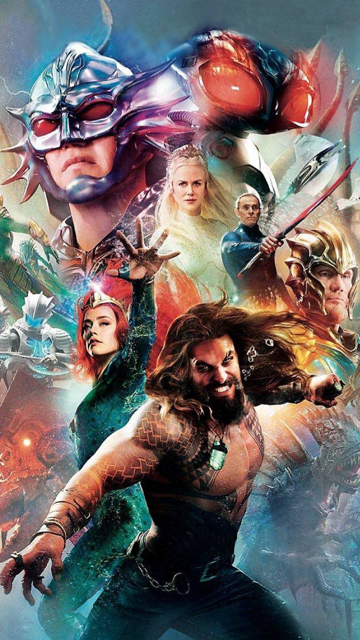 720x1280 Aquaman movie wallpaper