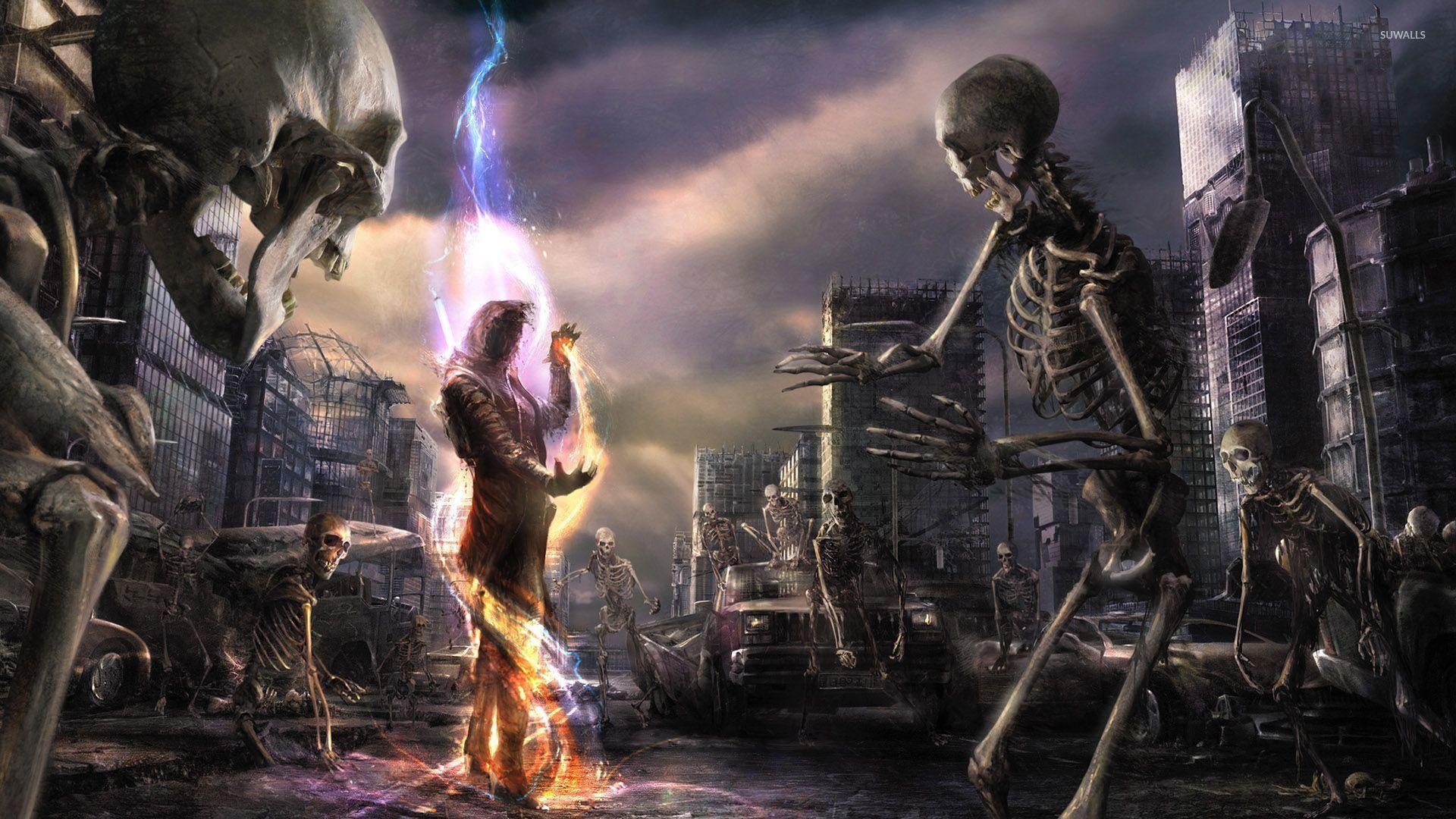 1920x1080 Mage against the undead wallpaper wallpaper