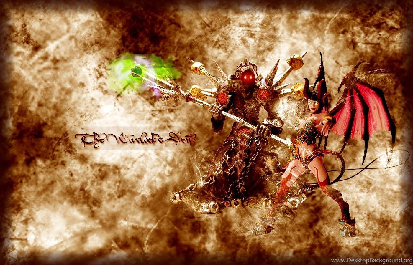 1400x900 Warlock Wallpaper Desktop Background