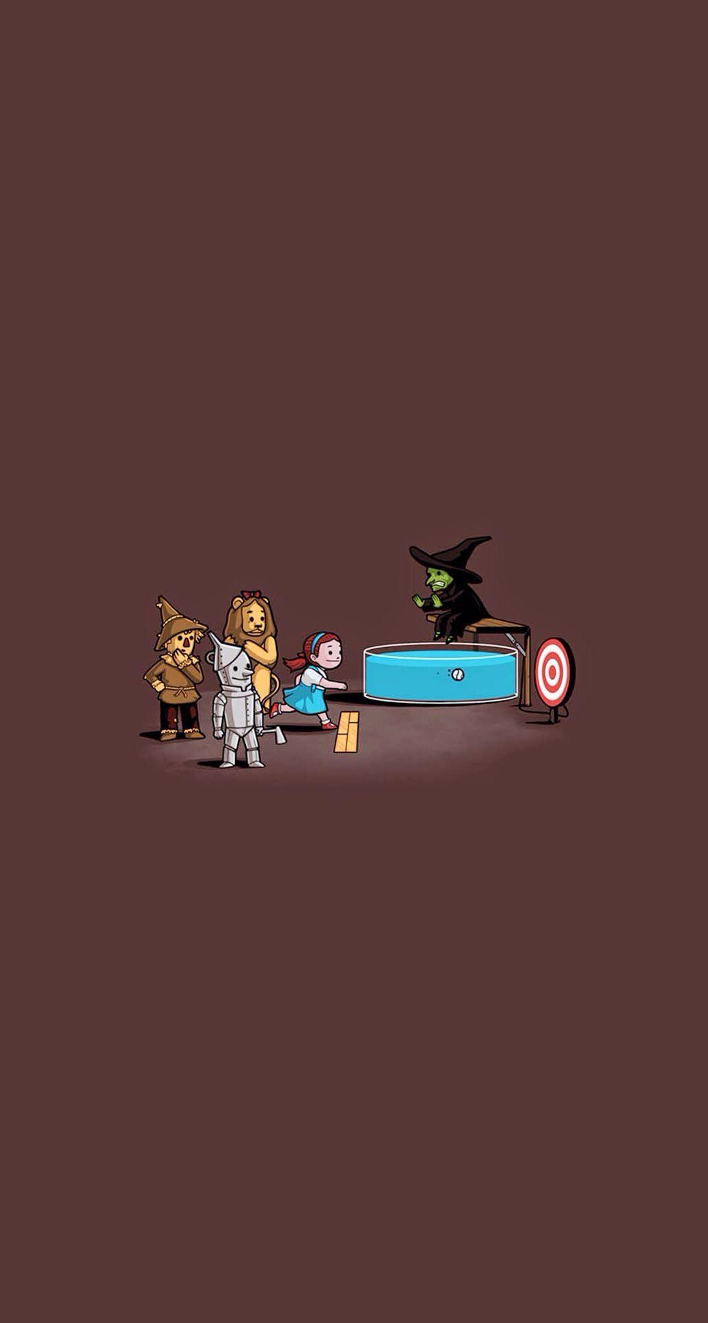 1028x1920 Wizard Of Oz. Wizard of oz picture, Wizard of oz, Cartoon wallpaper