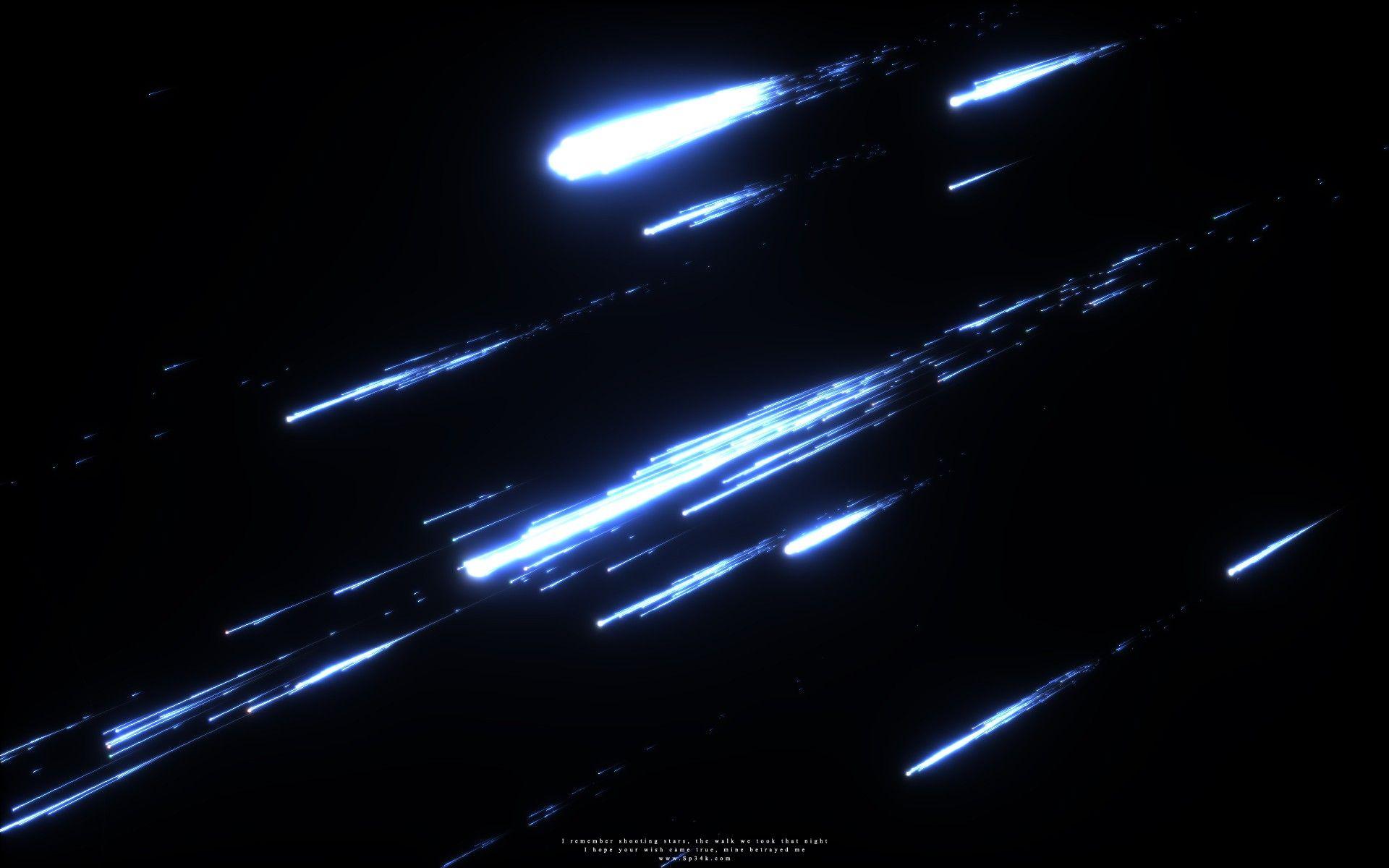 1920x1200 abstract, stars, shooting, sp34k wallpaper