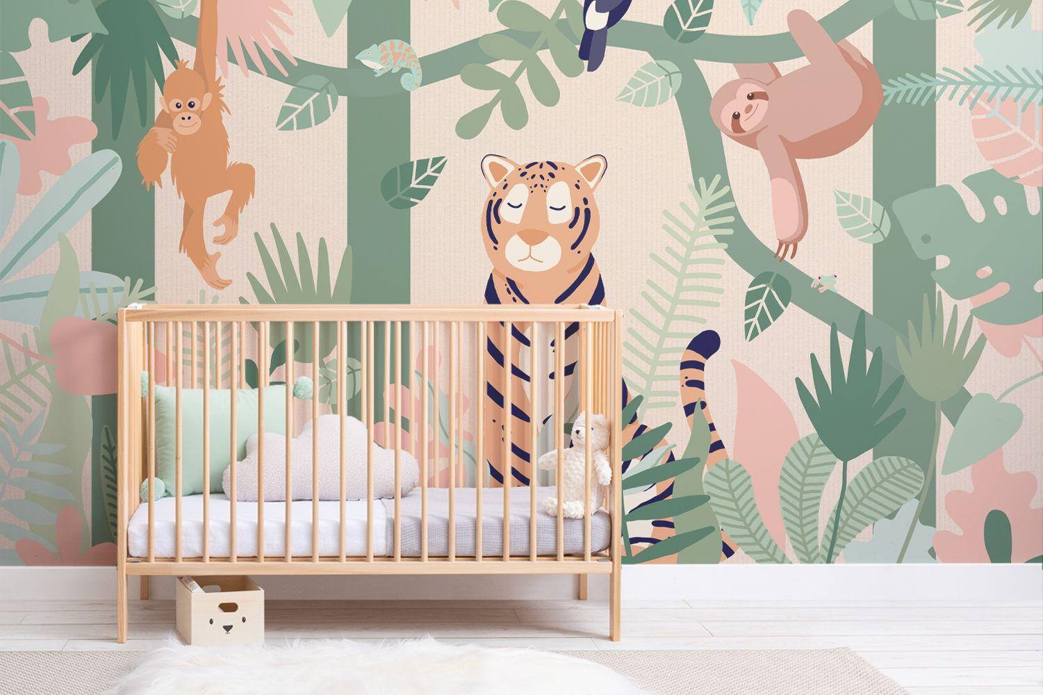 1501x1000 Kids Animals & Jungle Wallpaper .muralswallpaper.com · In stock
