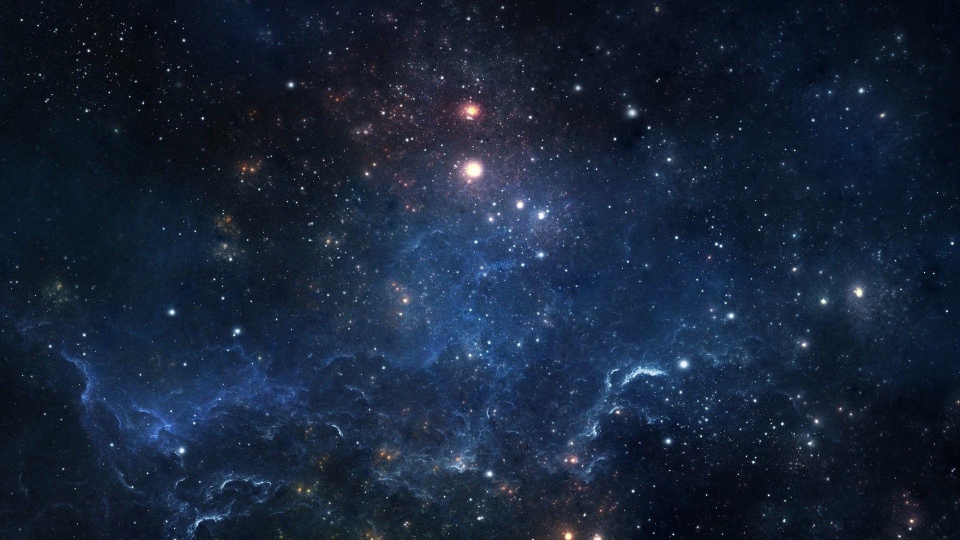 1920x1080 Download wallpaper of Stars, Planets, Galaxy, 4K, Space