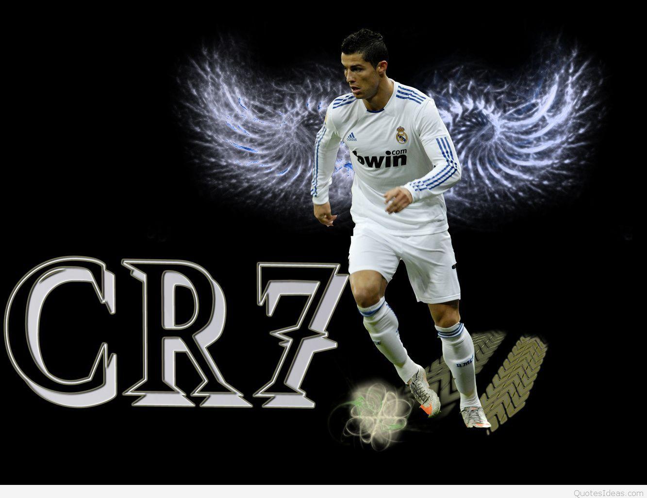 Backside Of Ronaldo Is Wearing White Sports Dress In Sparkles Background HD  Ronaldo Wallpapers  HD Wallpapers  ID 59958