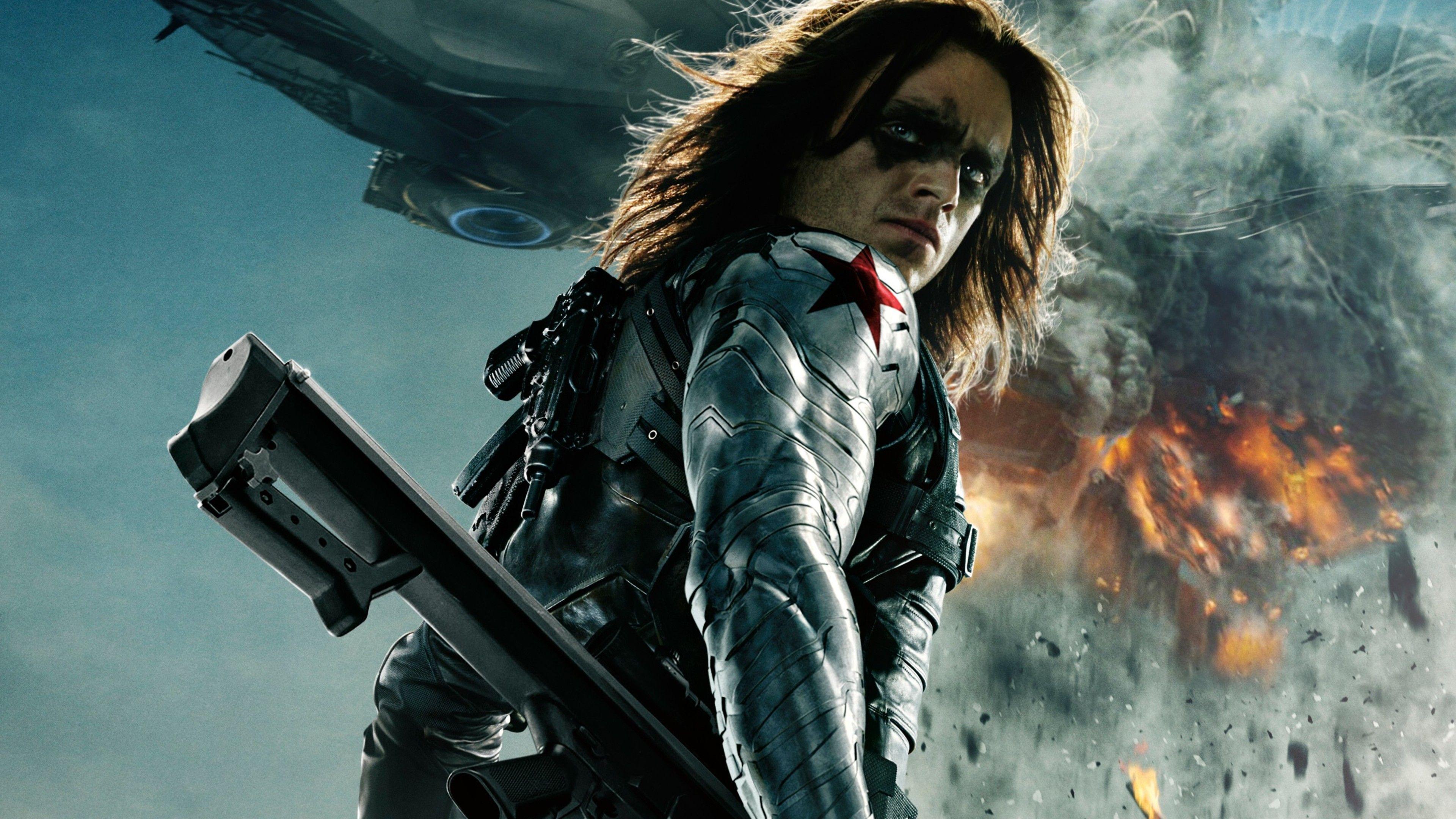 3840x2160 Winter Soldier Wallpaper 4k