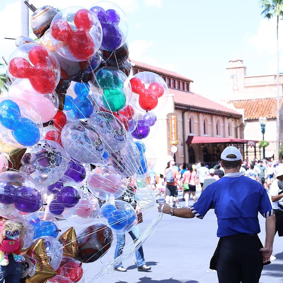 910x910 HD wallpaper: united states, kissimmee, fun, balloons, cool, vsco