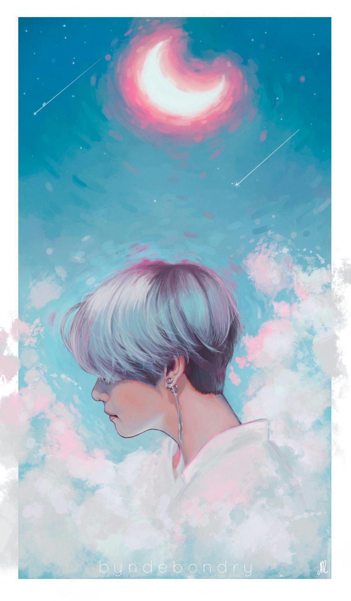1195x2048 Beautiful Art. Bts drawings, Bts fanart