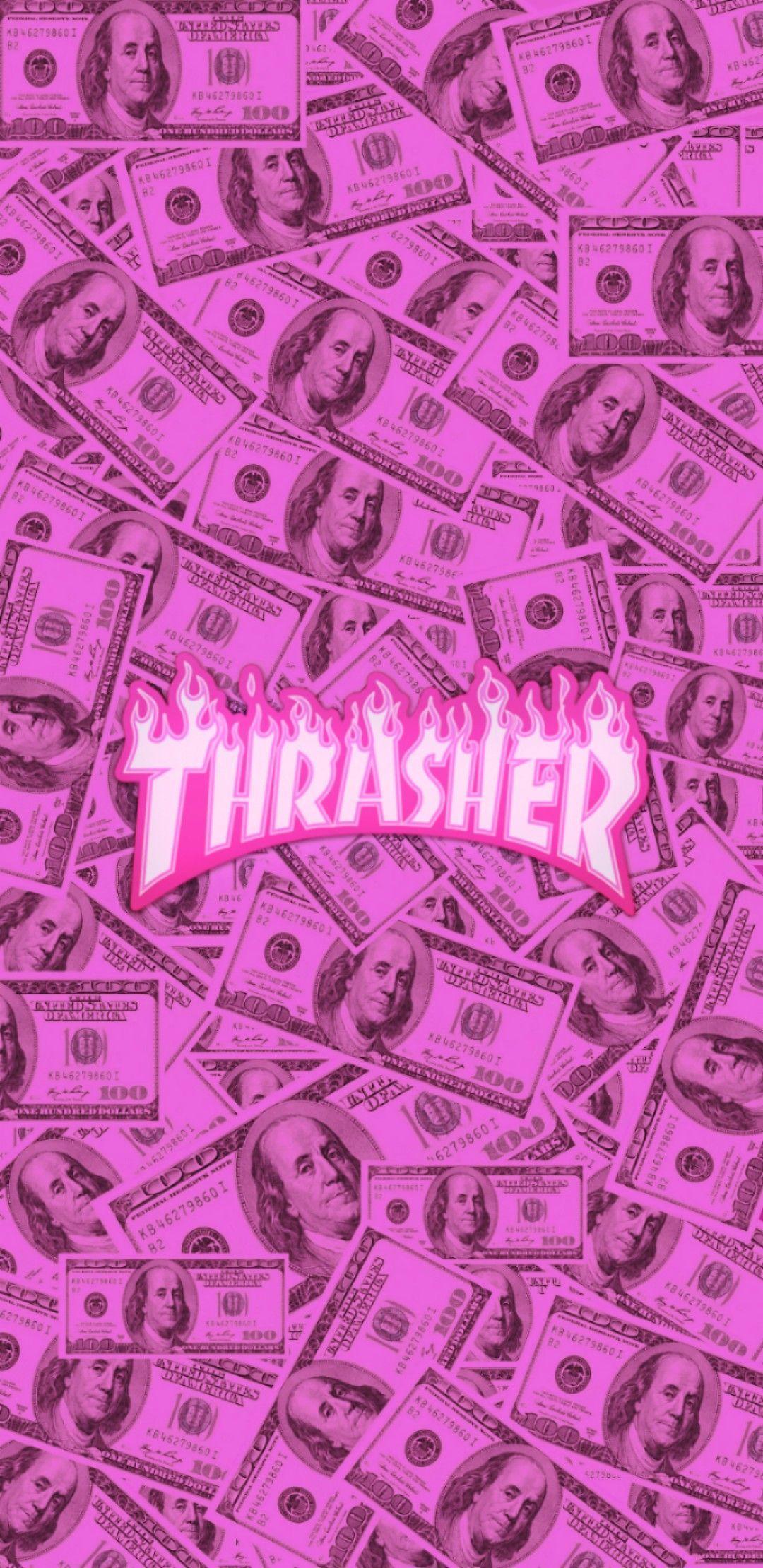 Pink money iPhone wallpaper  Iphone wallpaper Wallpaper Boujee aesthetic