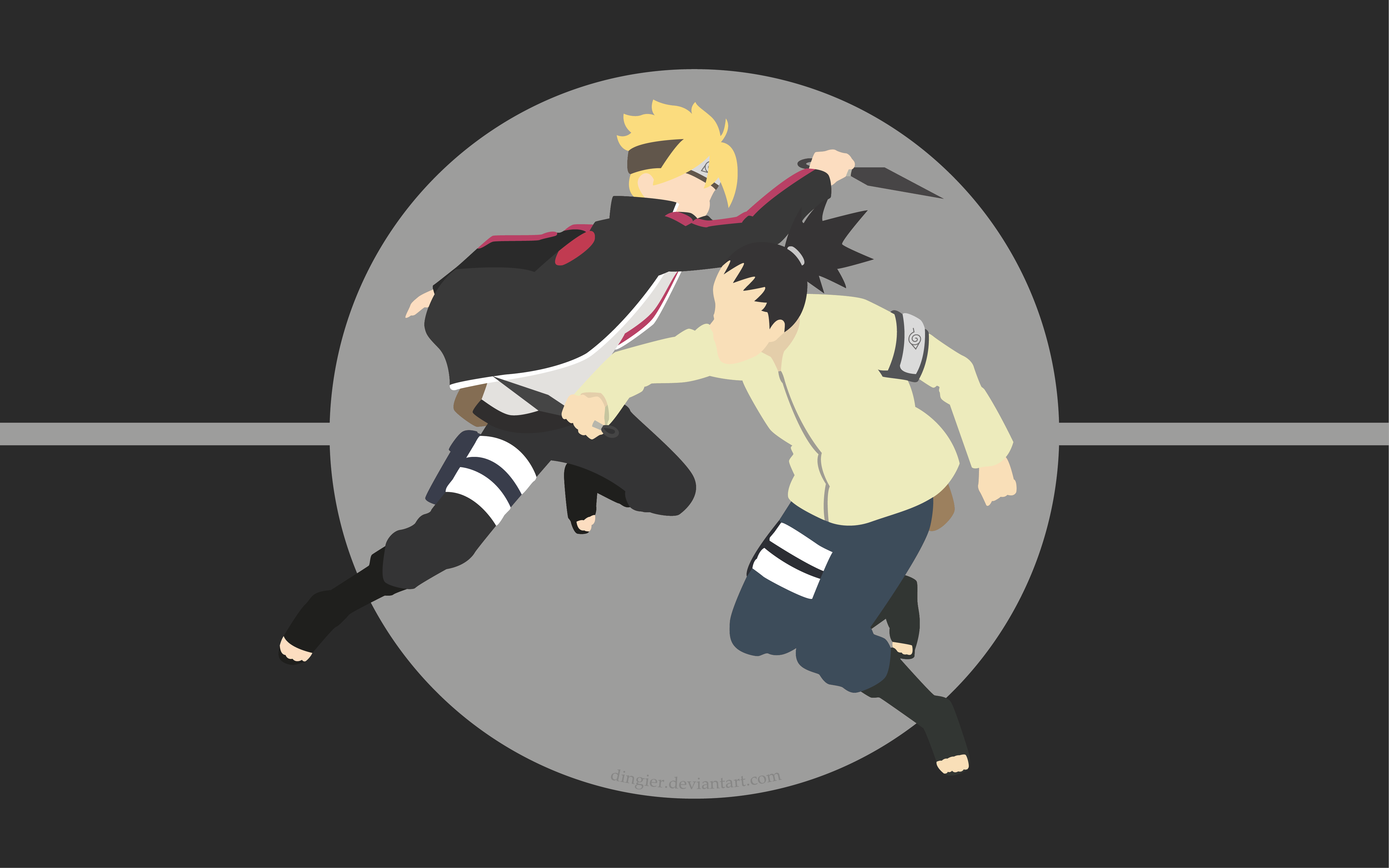 4763x2977 boruto and shikadai Nara Wallpaper