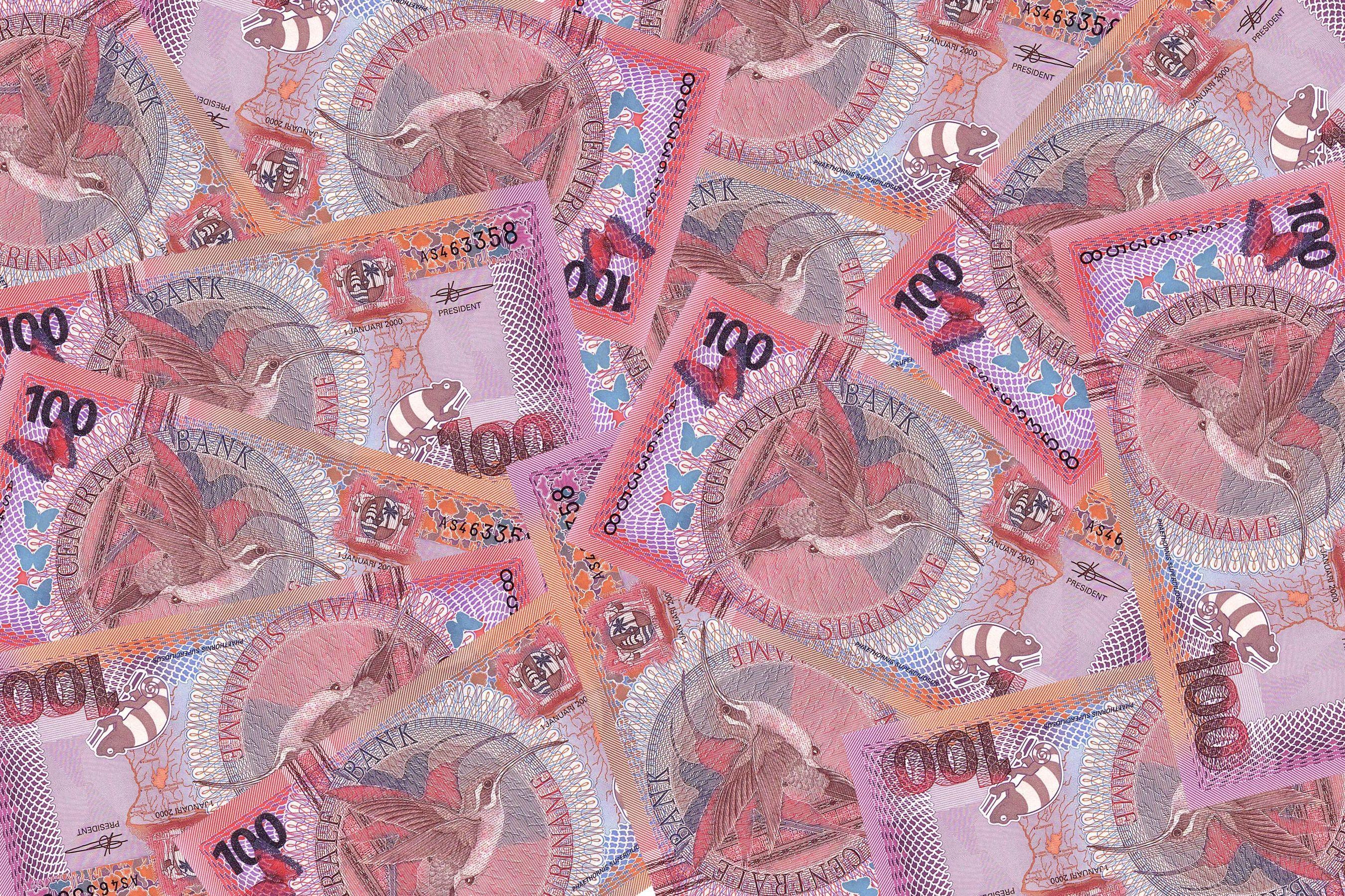 glitter pink money background