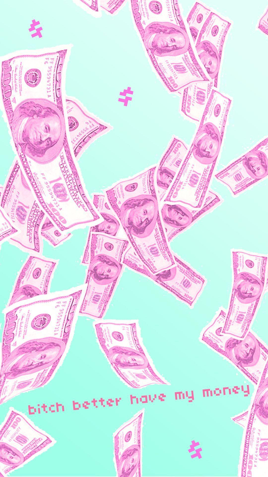 Pink Money Wallpapers - Top Free Pink Money Backgrounds - WallpaperAccess