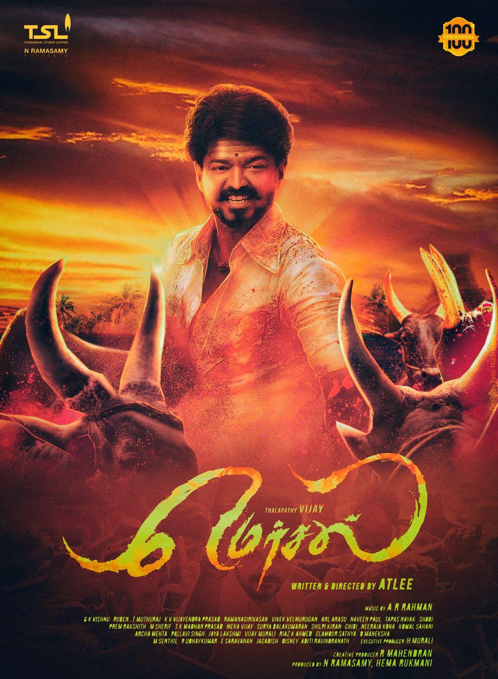1024x1395 Mersal Vijay Wallpaper Still Mersal In HD