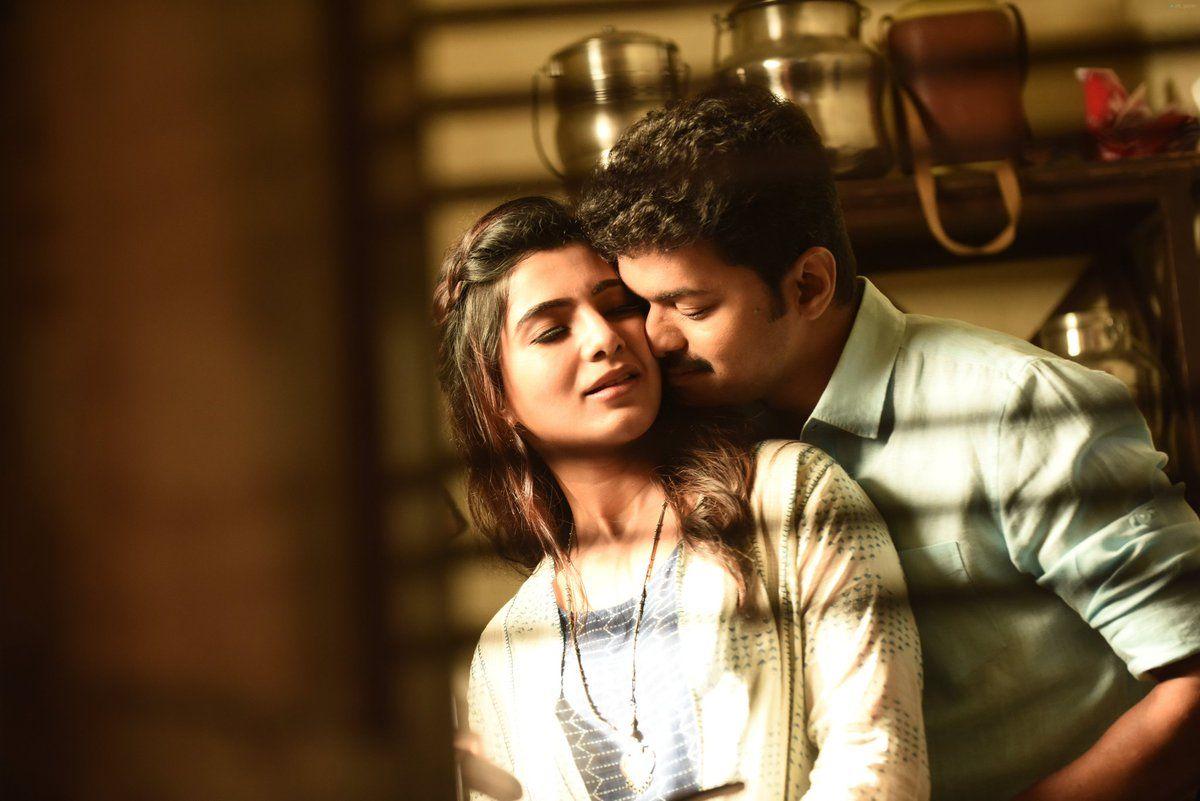 1200x801 Exclusive Photo of Vijay and Samantha in Mersal