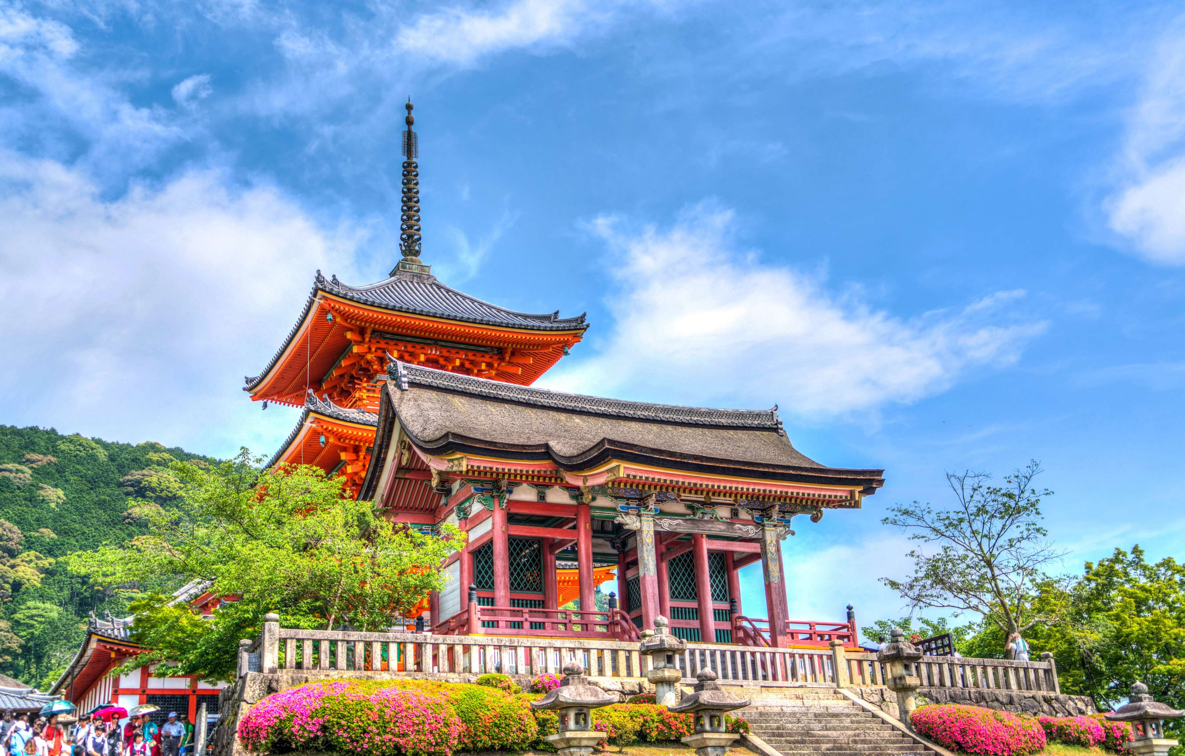 3840x2450 golden, japan, japanese culture, kyoto, landscape, nature