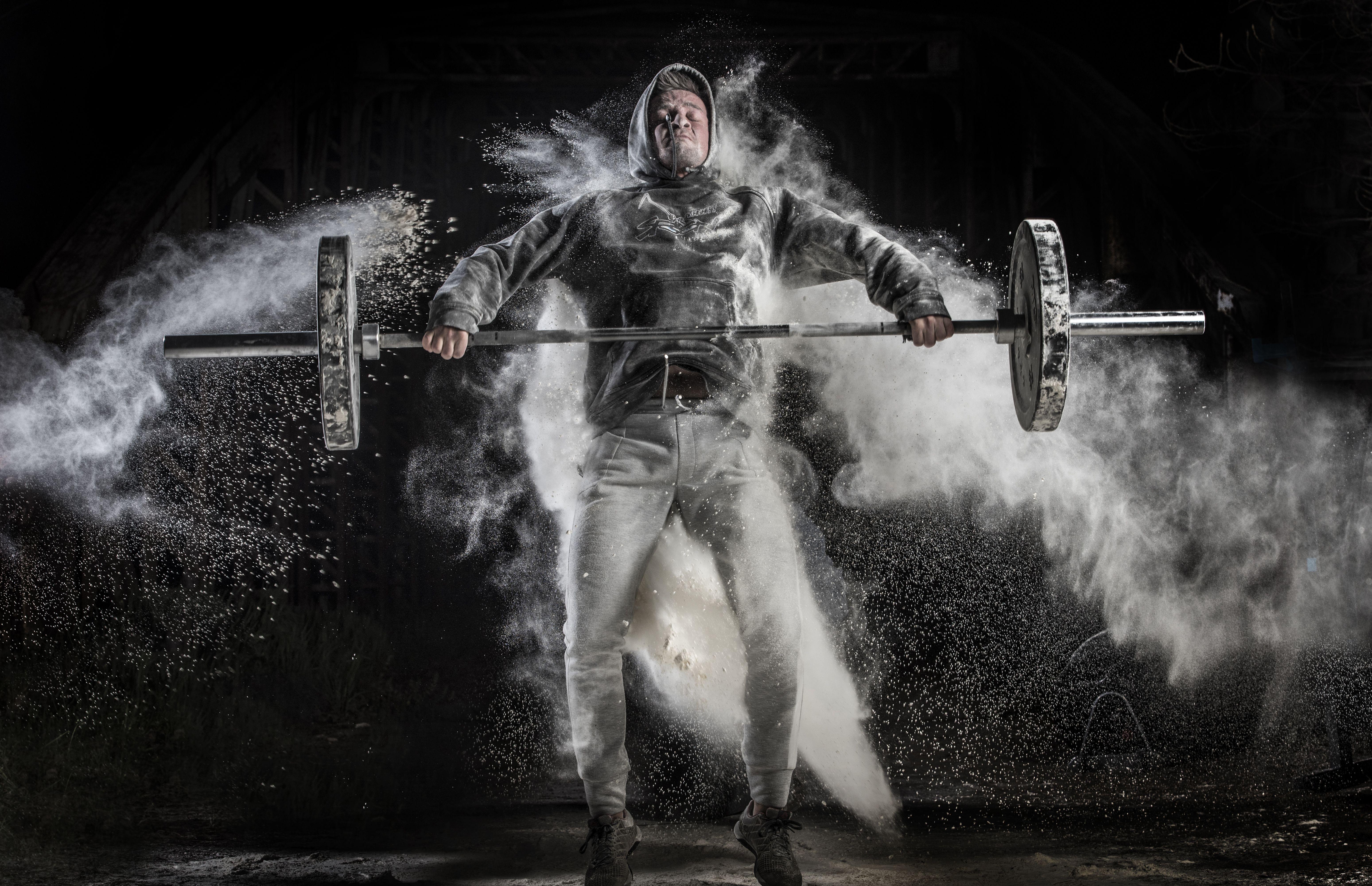 6194x4000 Weight Lifting Wallpaper HD