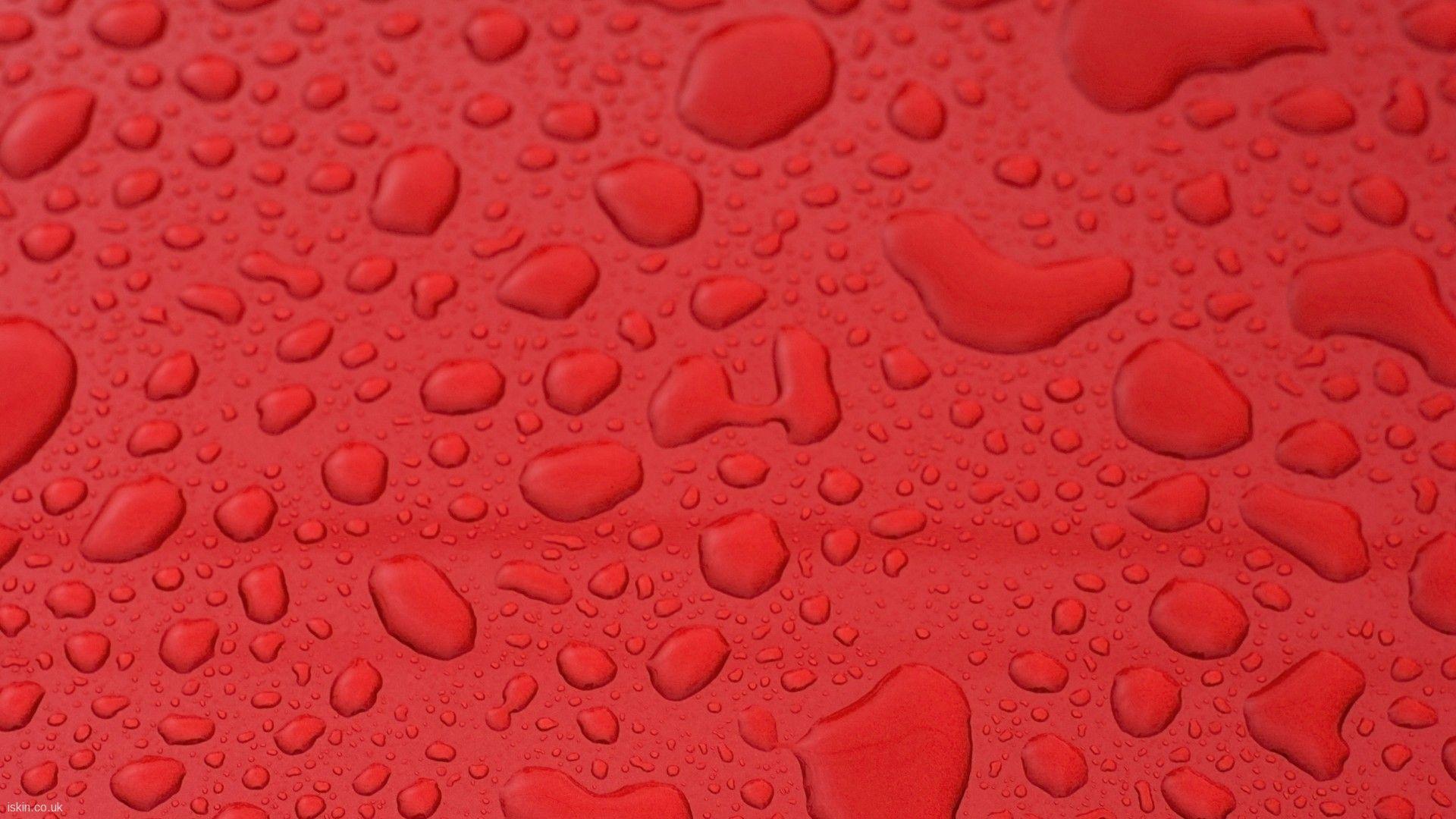 1920x1080 Red, wallpaper, waterdrops, textures, drops, water