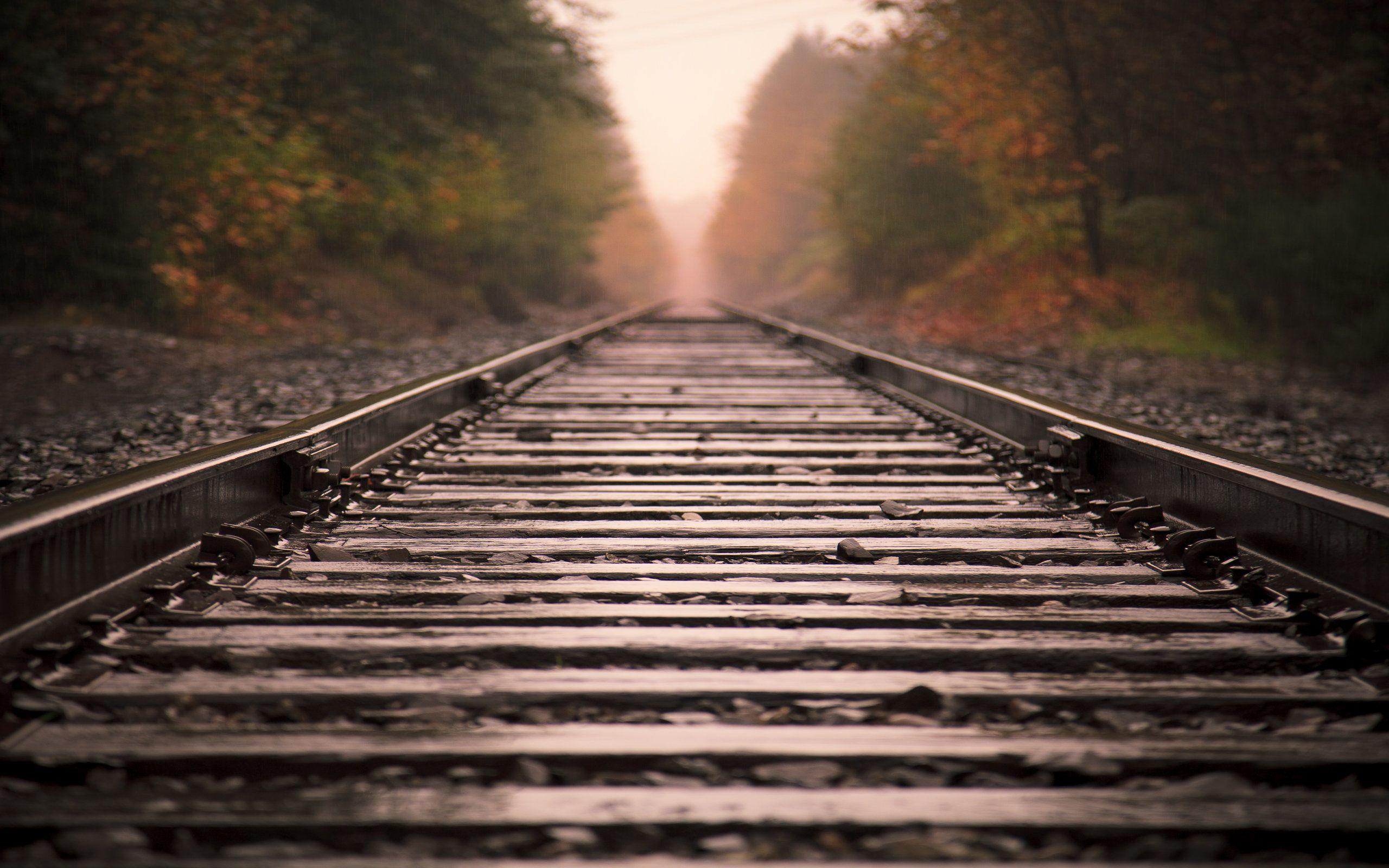 2560x1600 Railway track wallpaperx1600