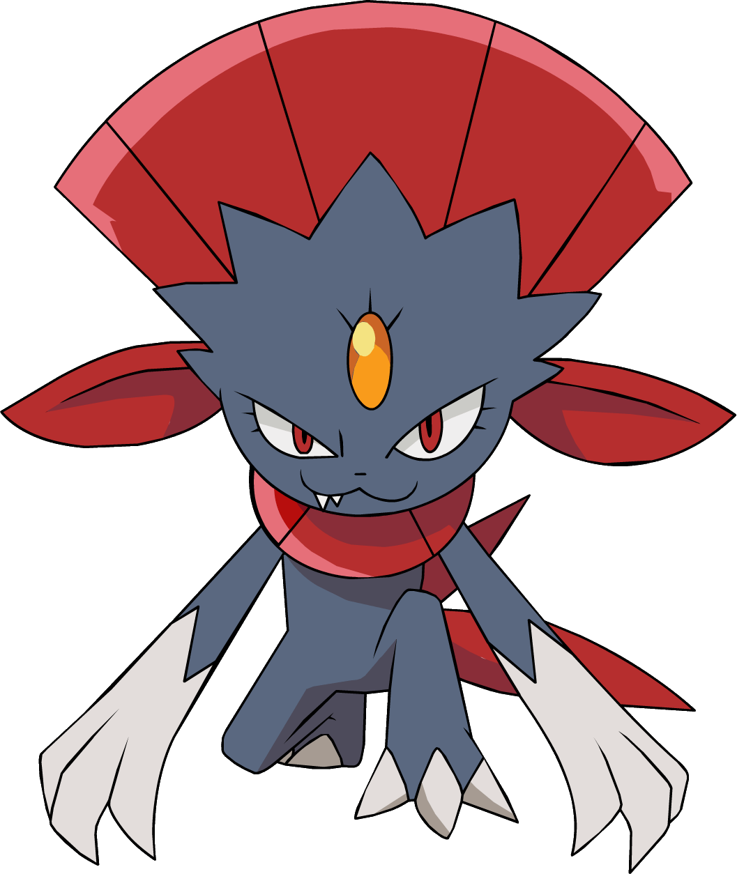 1057x1254 Weavile png 2 PNG Image