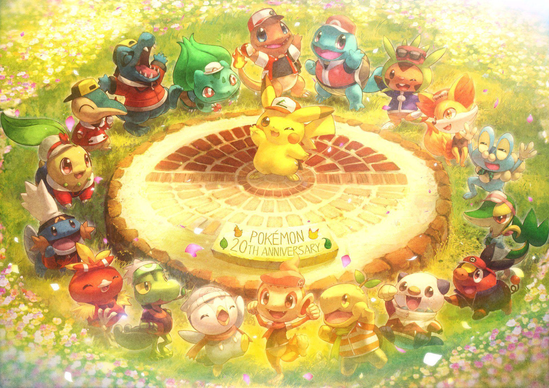 1920x1358 Chespin chimchar cosplay fennekin froakie mudkip oshawott pikachu piplup pokemon snivy squirtle tepig toitoi508 torchic totodile treecko turtwig wallpaperx1358