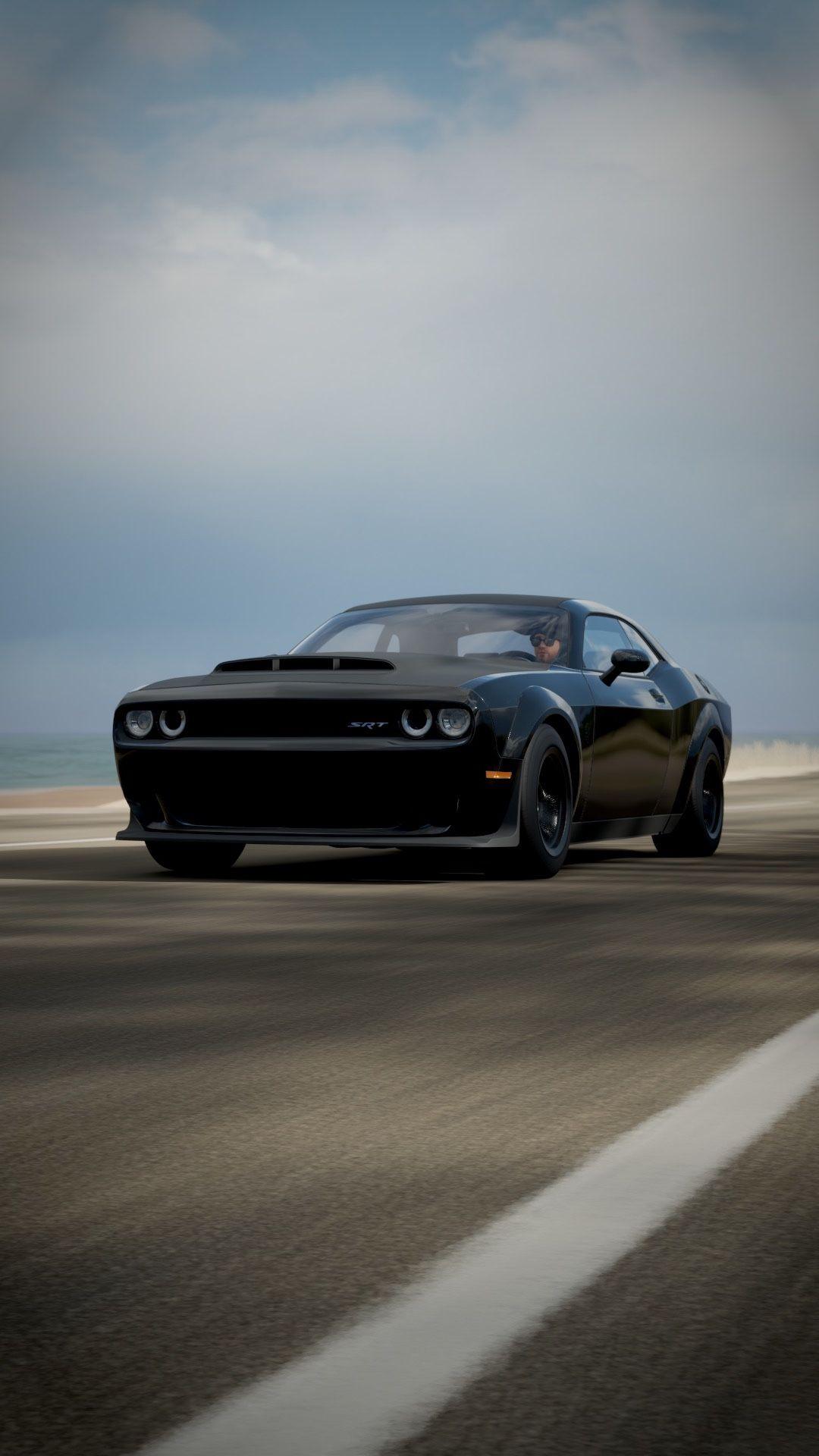 1080x1920 Dodge Challenger SRT Demon Wallpaper. Dream cars bmw, Street racing cars, Dodge challenger