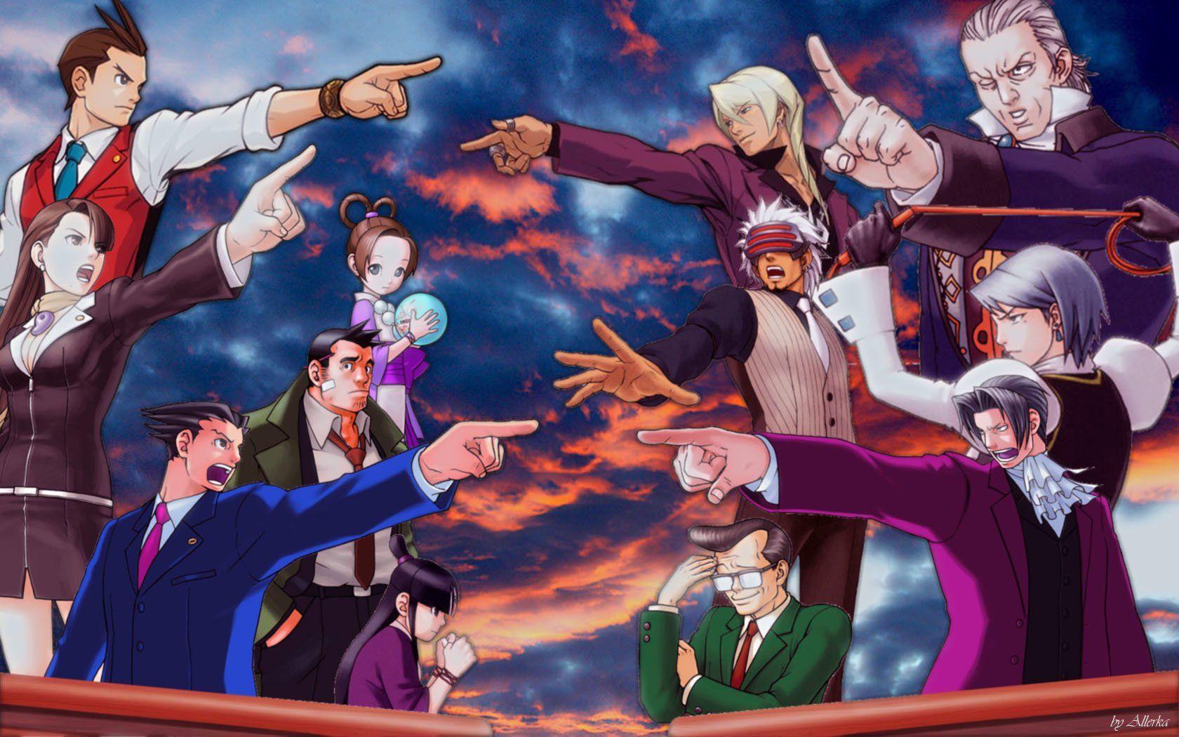 Ace Attorney Wallpapers - Top Free Ace Attorney Backgrounds