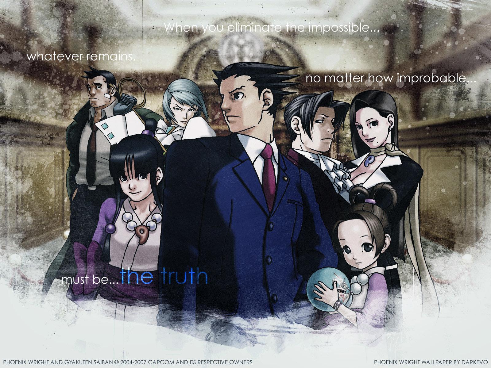 1600x1200 Phoenix Wright: Ace Attorney wallpaper HD for desktop background