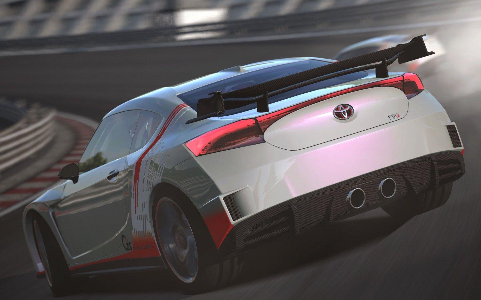 1680x1050 3D Toyota Car wallpaperD Toyota Car