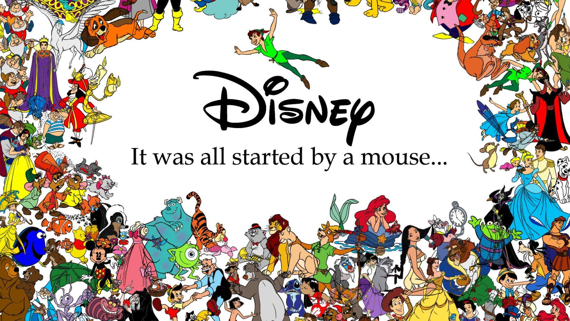 1920x1080 Disney Family desktop PC and Mac wallpaper
