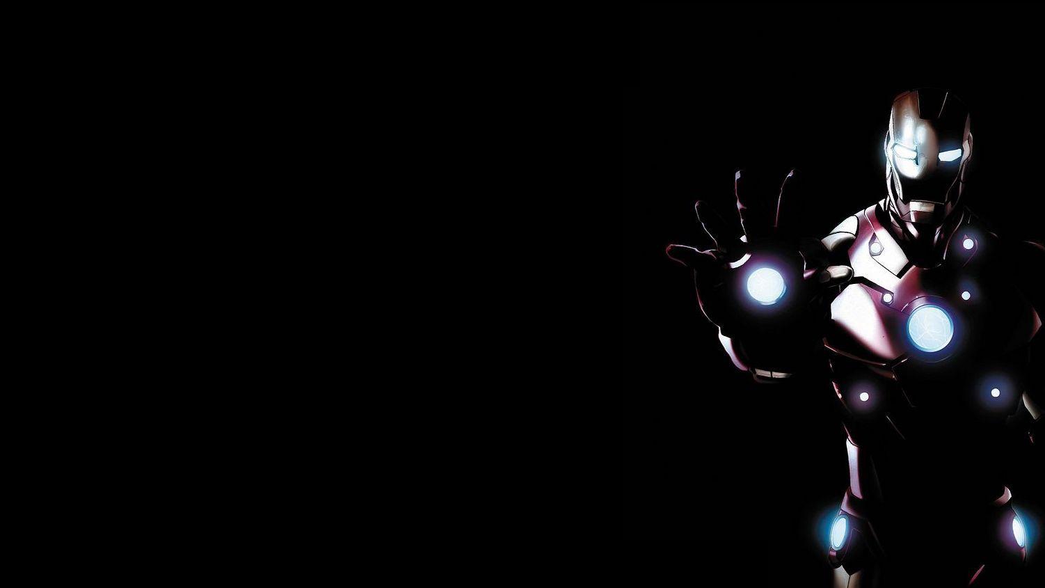 1502x845 Iron Man Black PC Wallpaper
