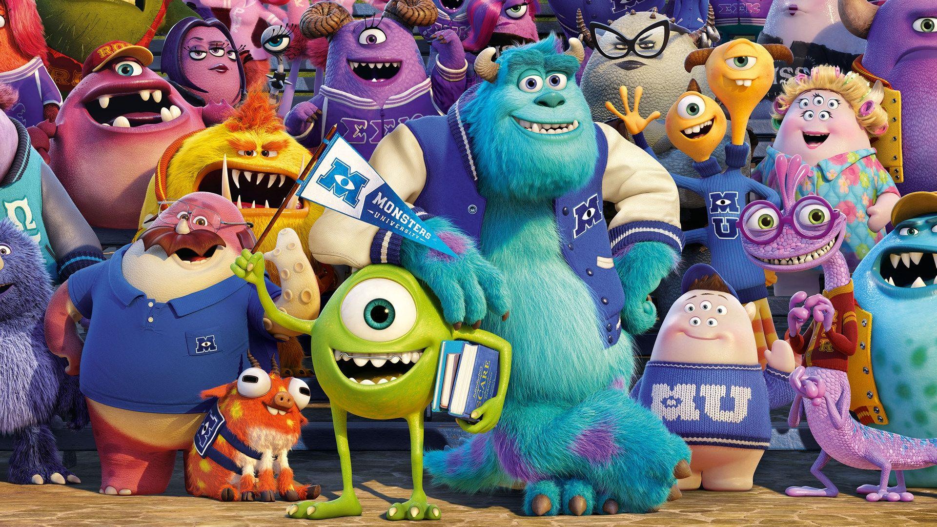 1920x1080 Download 1920x1080 Monsters University, Animation, Walt Disney