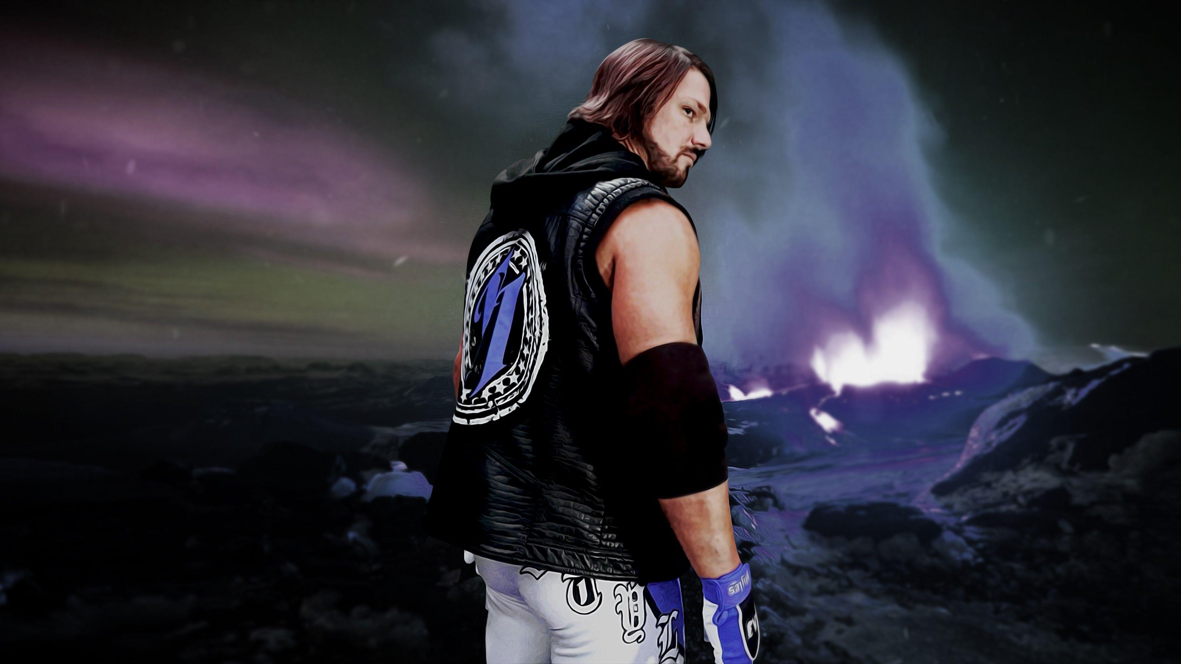 3840x2160 Free Photo Aj Styles HD Full HD Desktop Image Amazing Colourful