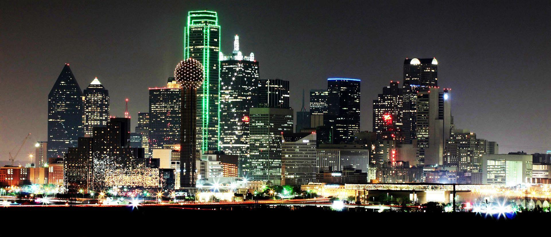 HD wallpaper Cities Dallas Building City Night Reflection Texas USA   Wallpaper Flare