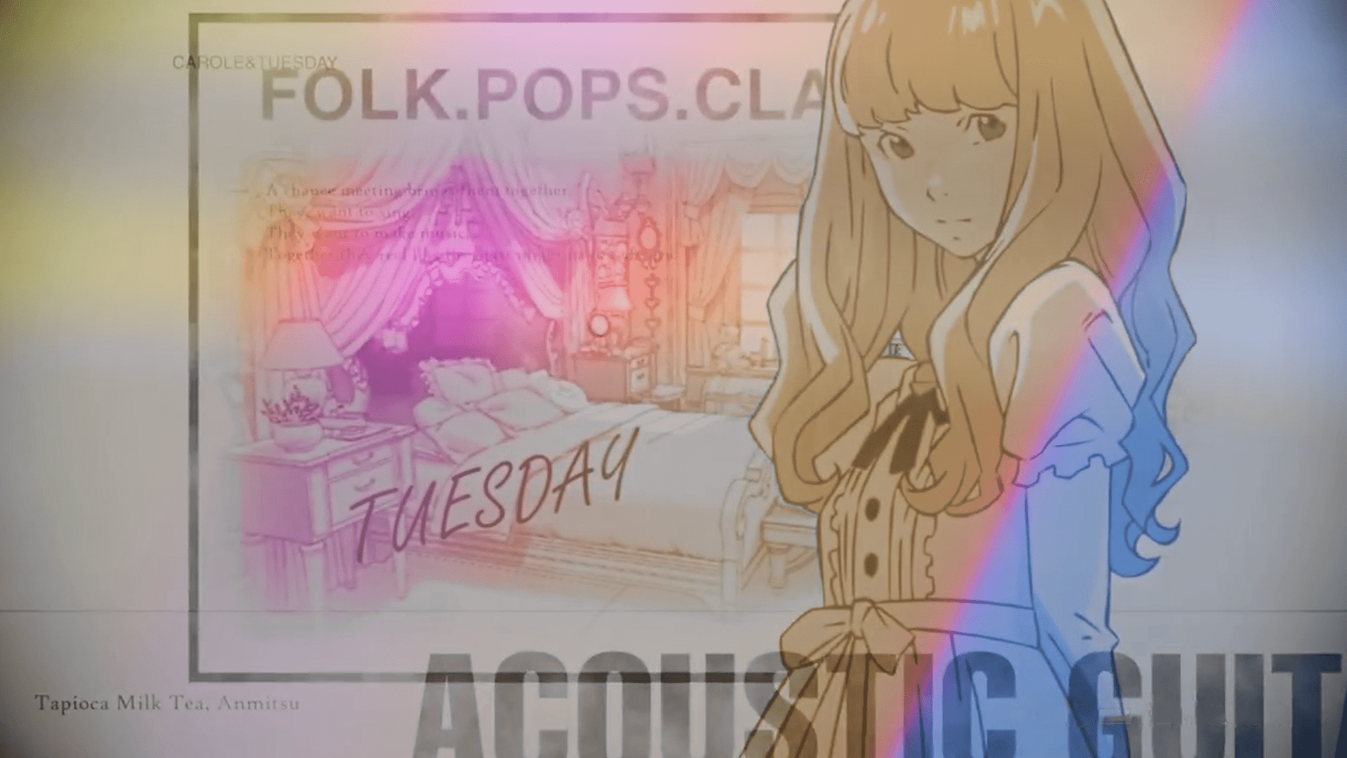 1920x1080 Carole & Tuesday: Acoustic Guitar