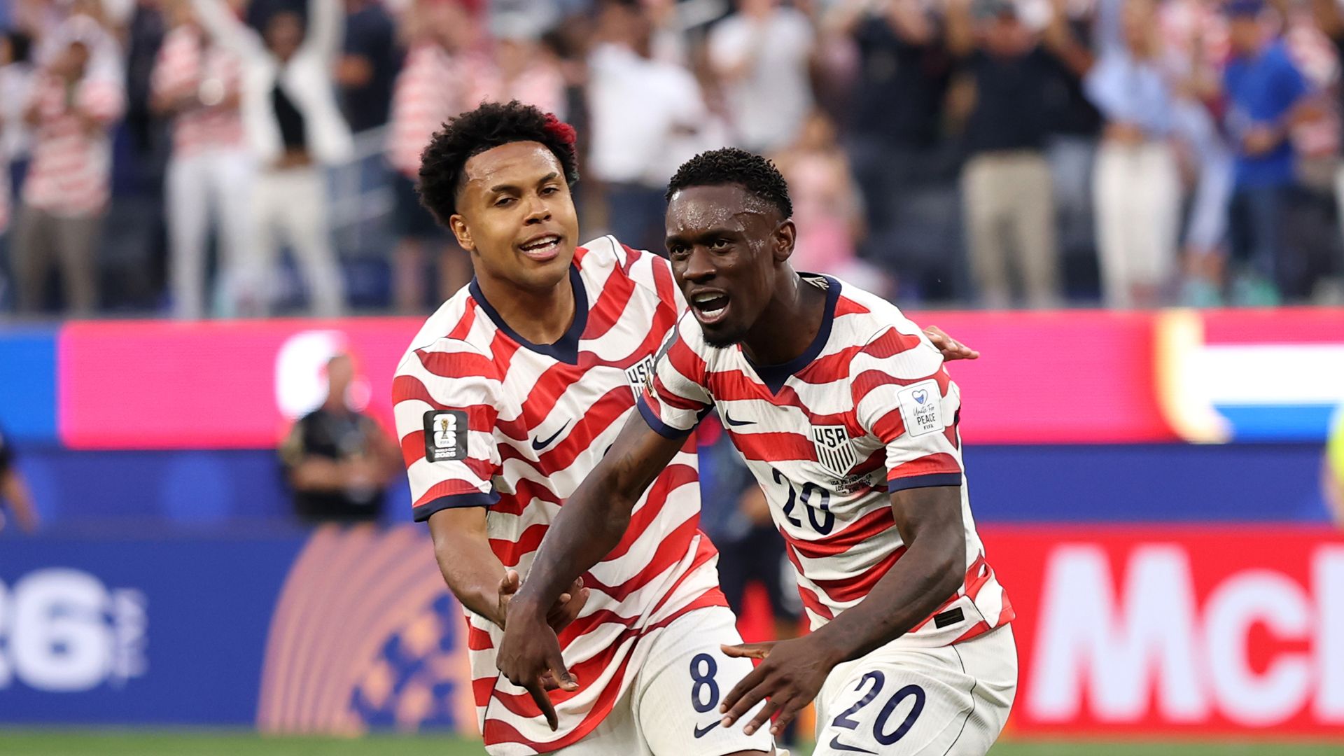 1920x1080 USA 4 Paraguay 1: Folarin Balogun double inspires rampant World Cup hosts to victory in Los Angeles