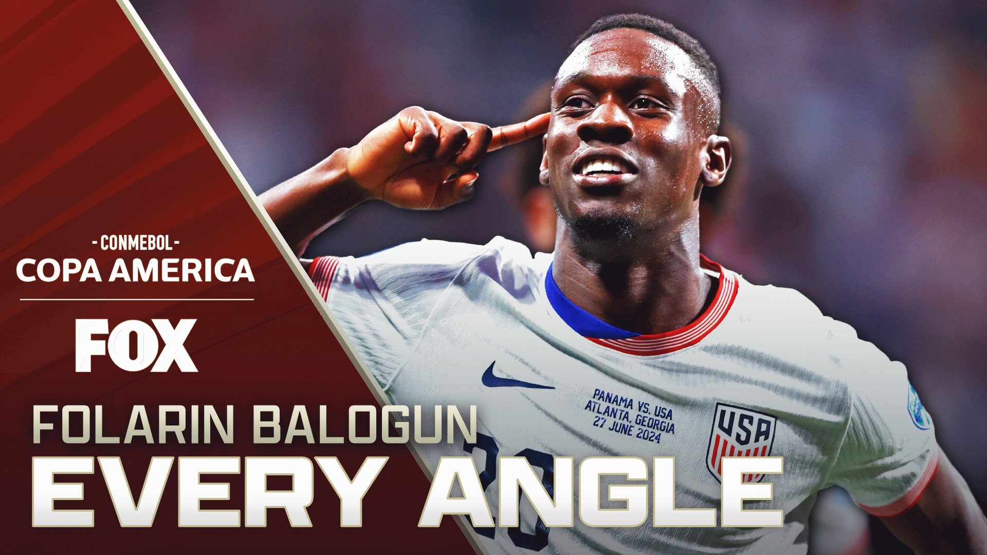 1920x1080 USMNT's Folarin Balogun rips a WORLD CLASS goal vs. Panama