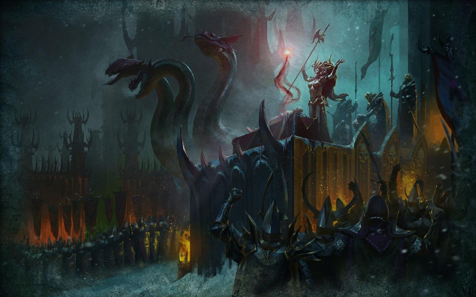 1920x1200 Warhammer total war wallpaper artwork