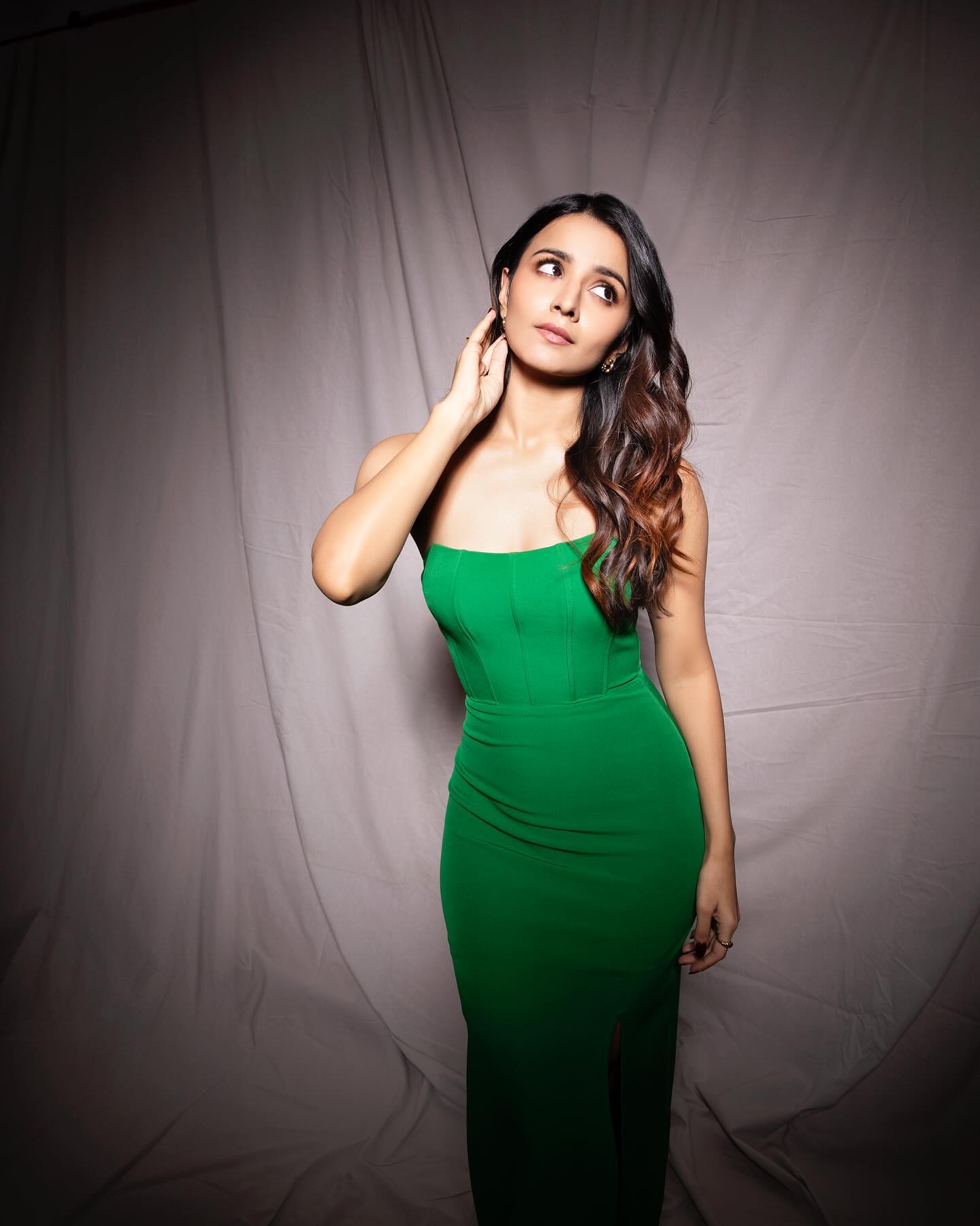 1440x1800 Mahima Makwana beautiful dresses Collection for the Promotion of her new Series SHOW TIME on DisneyPlus HotStar