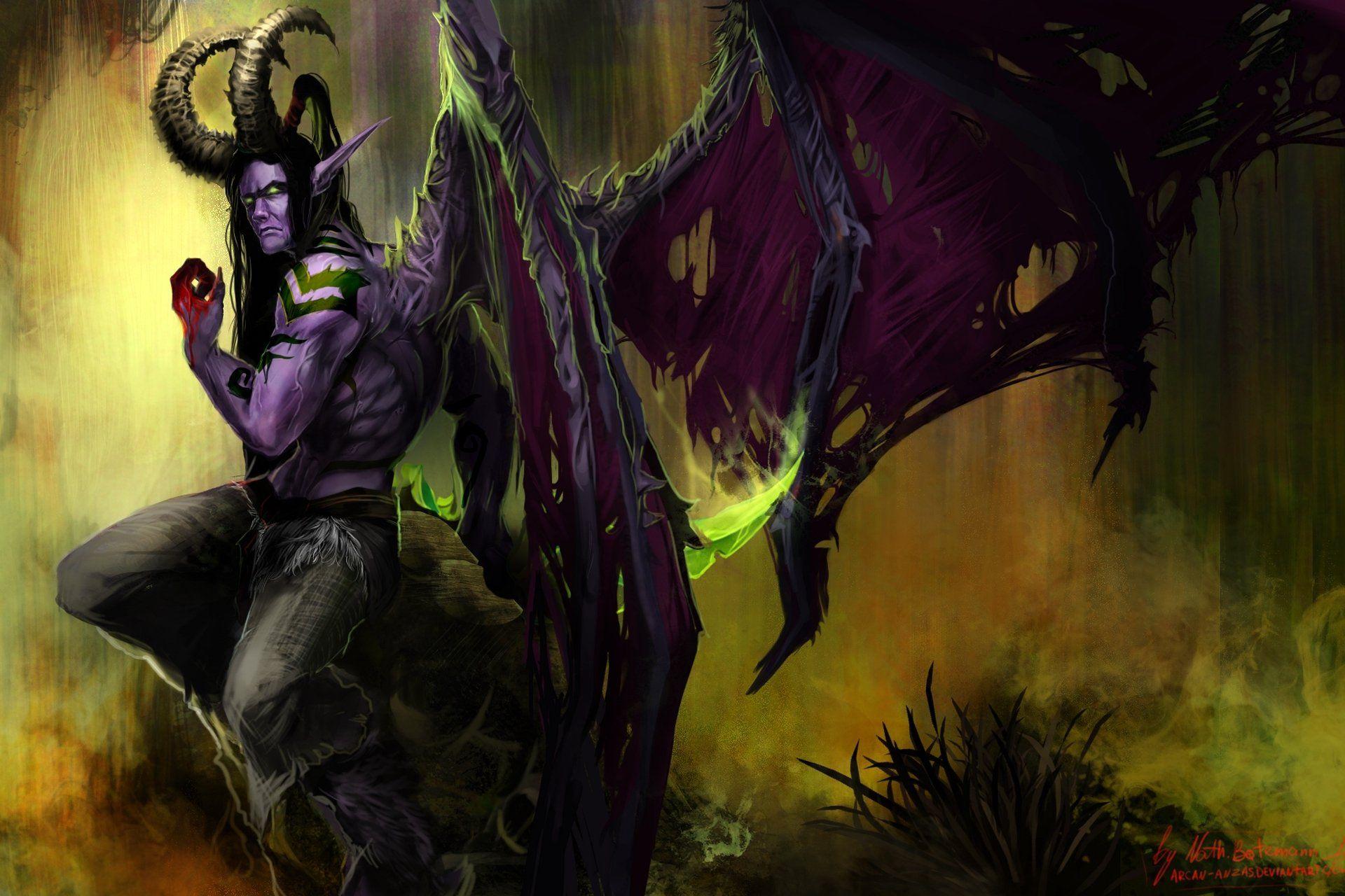1920x1280 Illidan Stormrage HD Wallpaper and Background Image