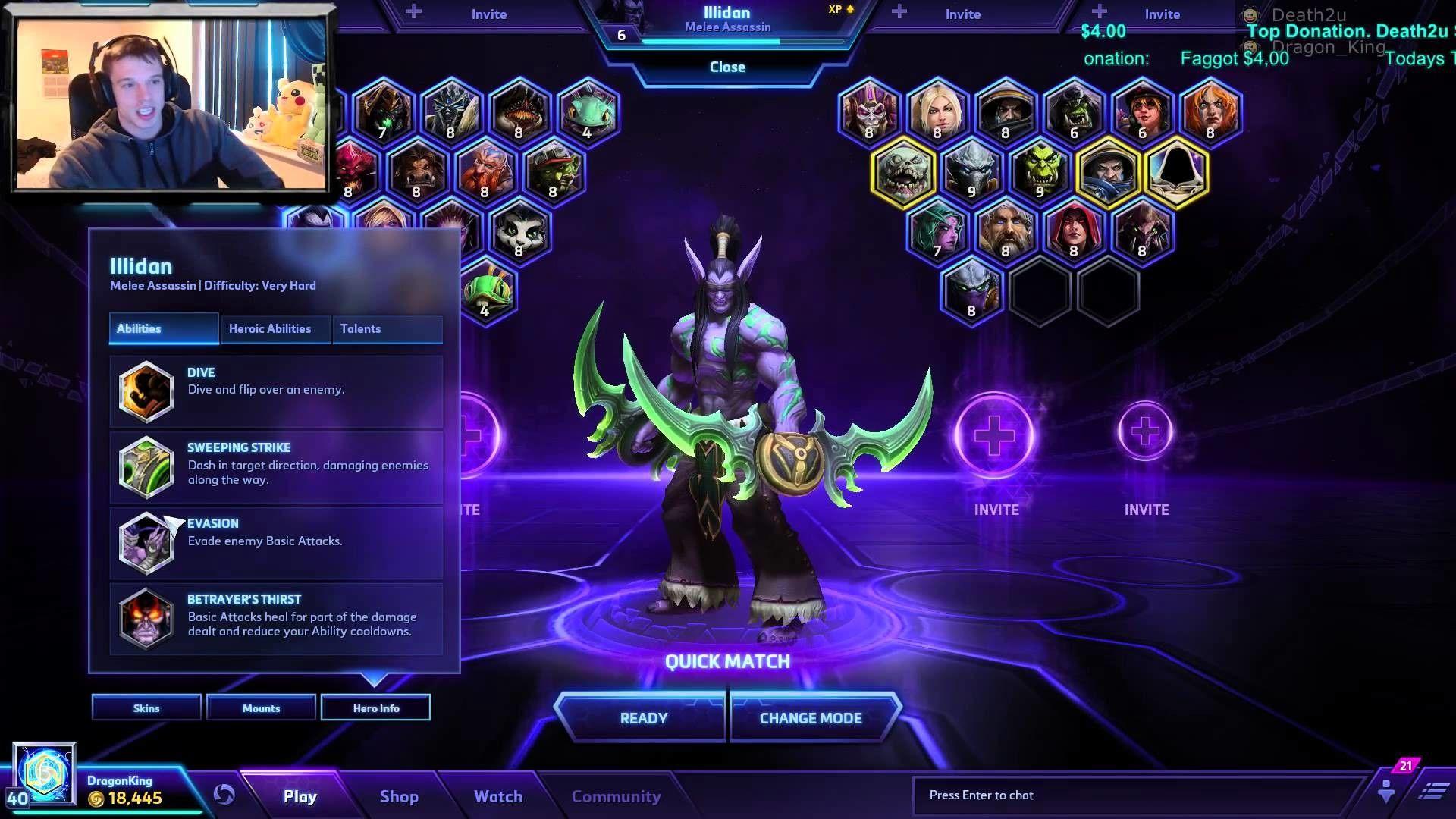 1920x1080 Illidan Wallpaper 1920x1080