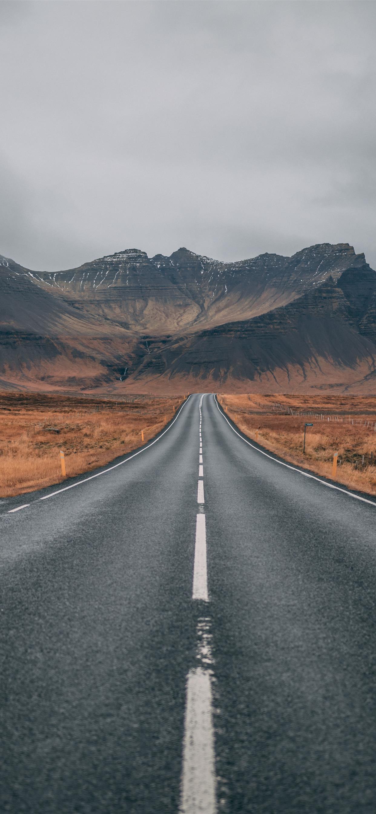 open road iphone wallpaper