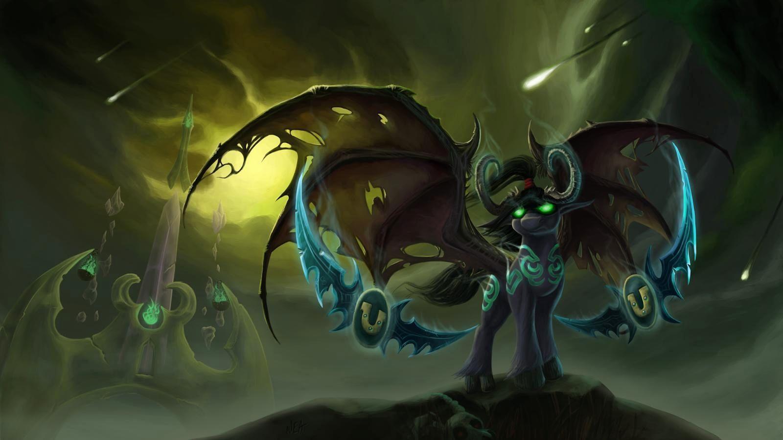 1600x900 Illidan Wallpaper Beautiful World Of Warcraft Illidan and