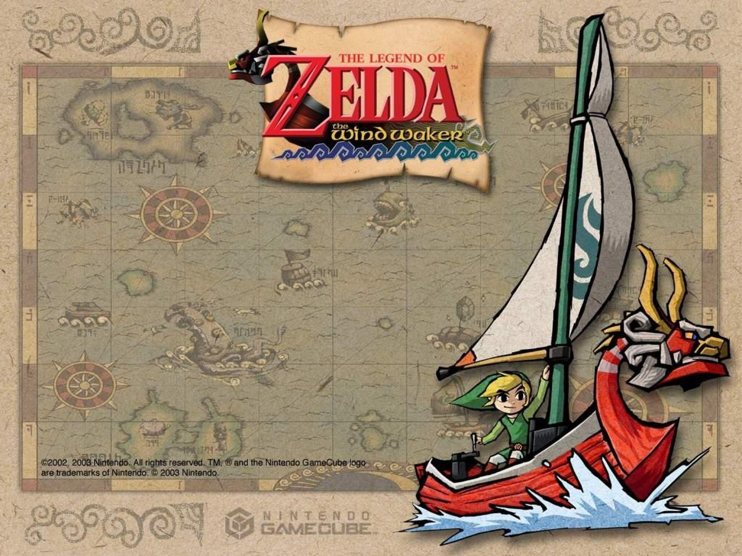 The wind waker карта