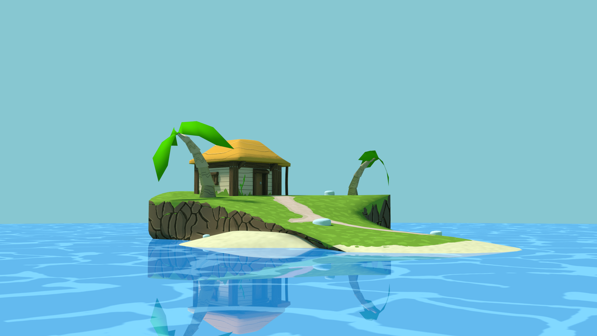 1920x1080 Wind Waker Tribute (OC) [cross Post R Blender]