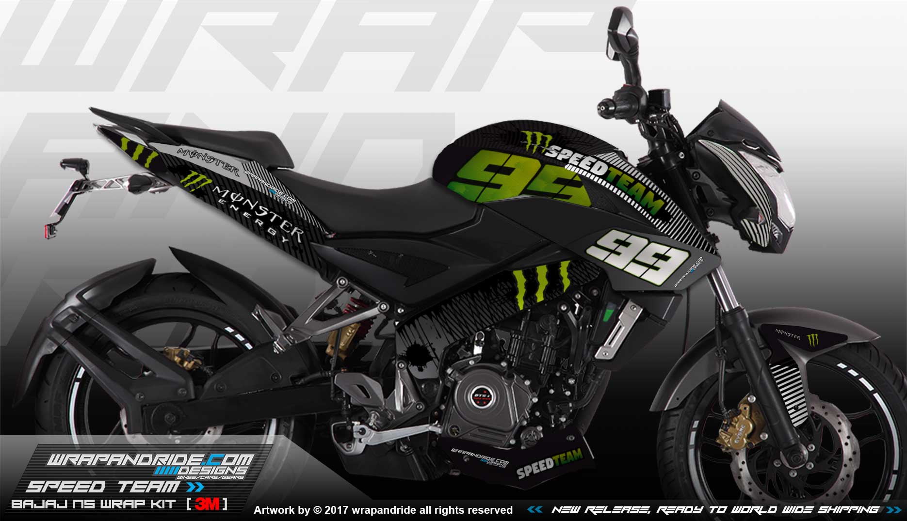 1870x1075 Bike Sticker Designs For Pulsar Ns 200